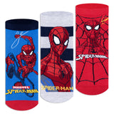 Spiderman Ankle Socks for Boys (Pack of 3)