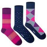 Funky Crew Socks (Unisex) - Pack of 3