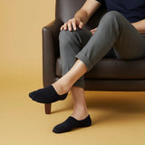Grey Blue Black No-Show Socks - Men (Pack of 3) Supersox