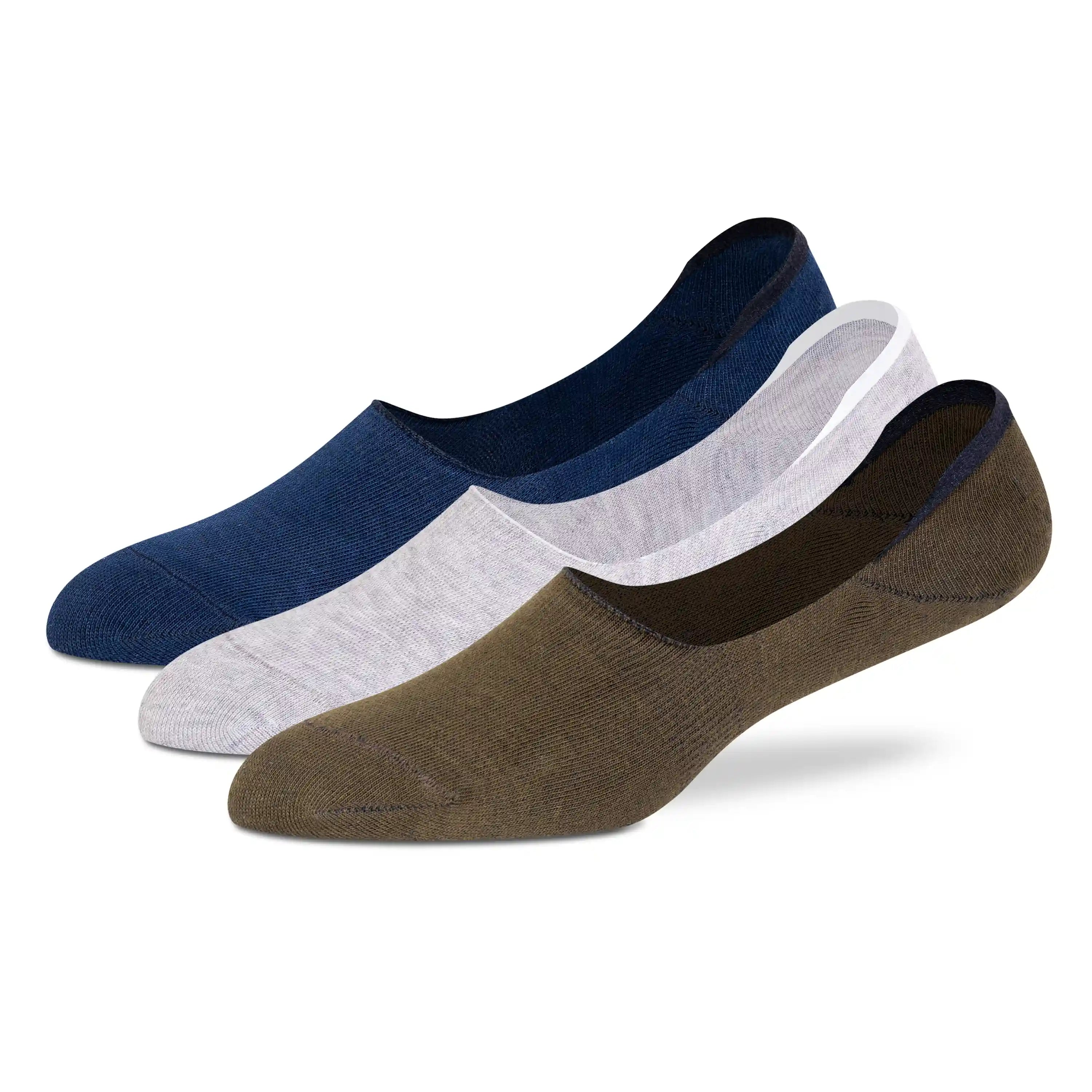 Supersox Basic No-Show Socks - Men (Pack of 3)