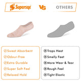 Basic No-Show Socks for Women (Pack of 3)