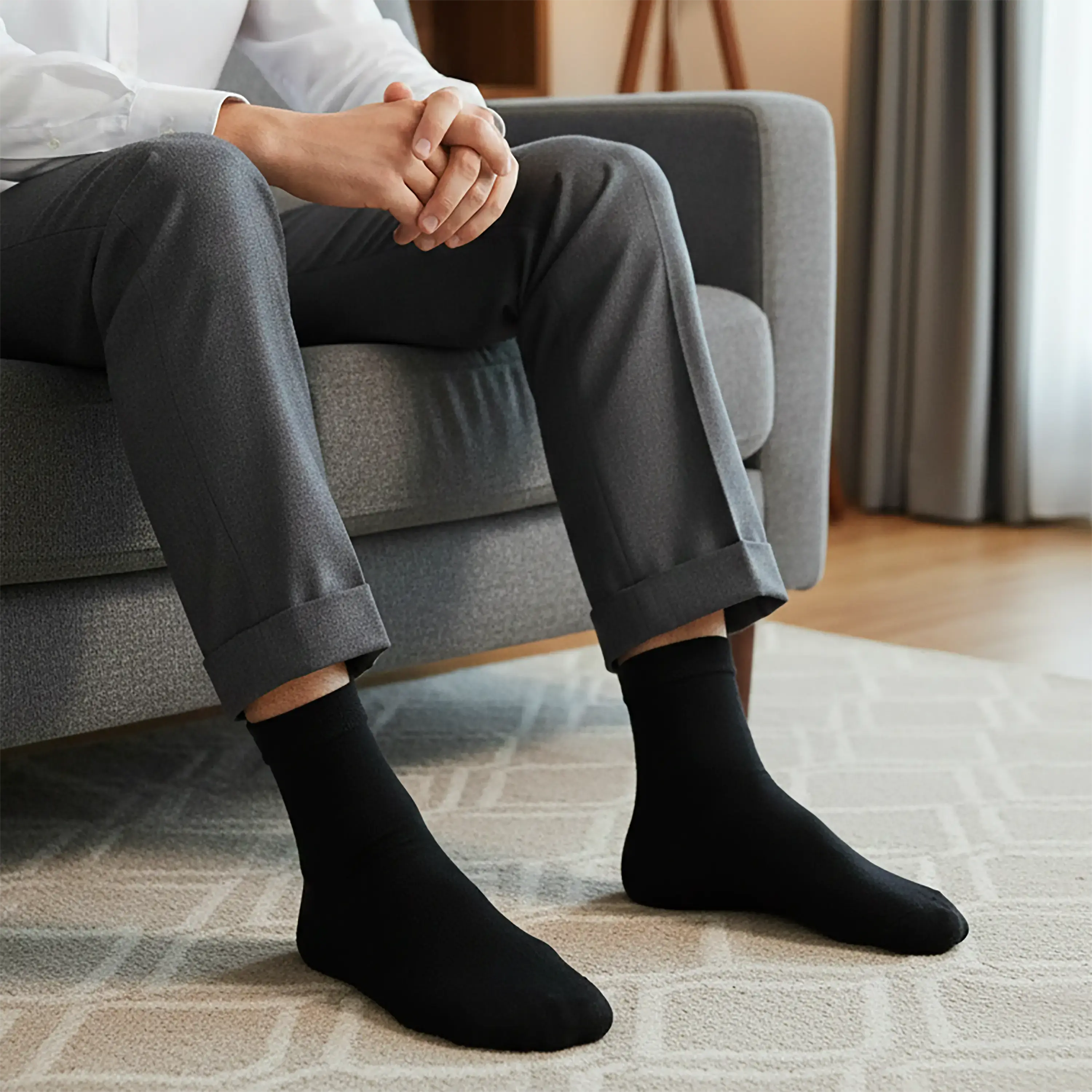 Zero Collection Ankle Socks - Men (Pack of 3) Supersox
