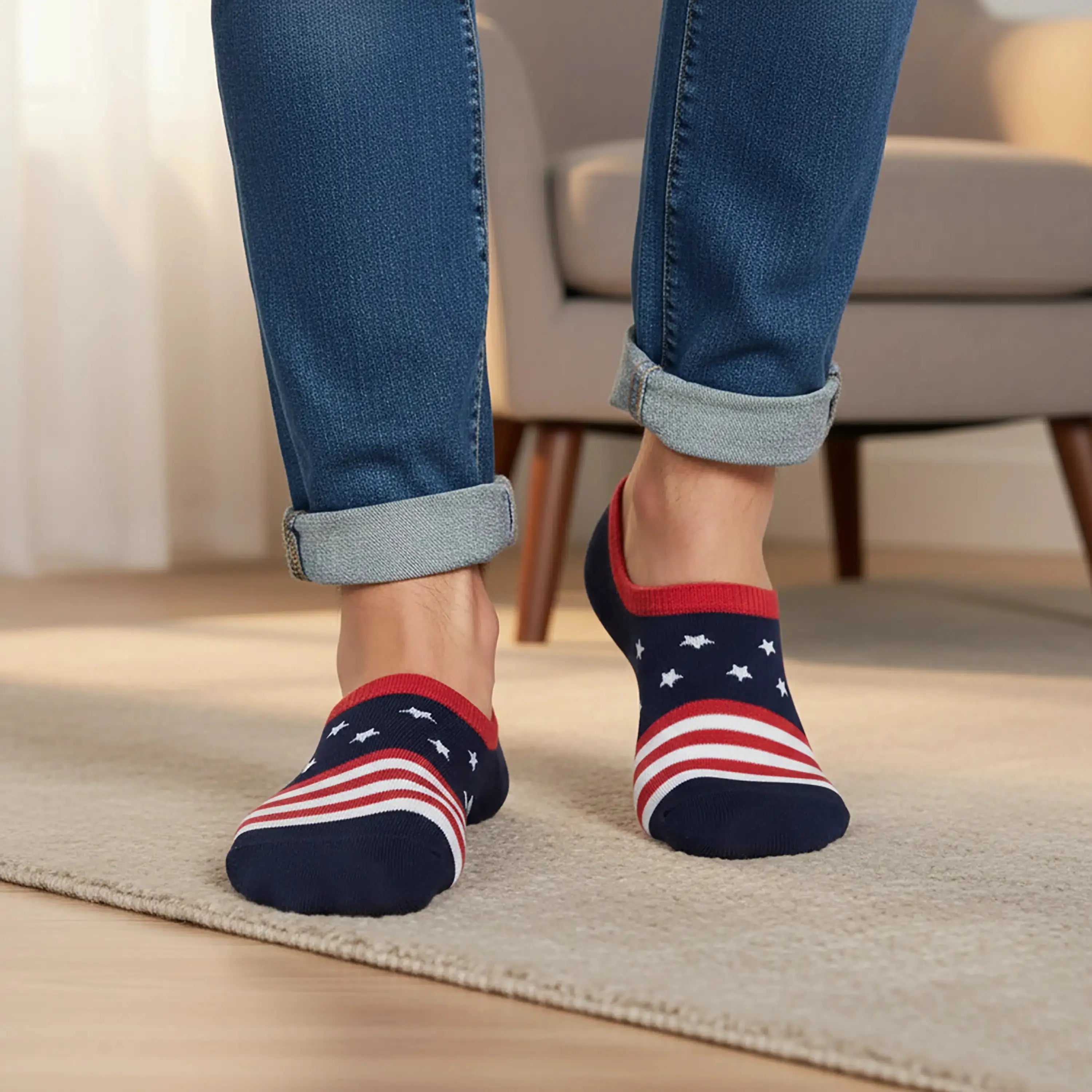 Casual No-Show Socks - Men (Pack of 2) Supersox