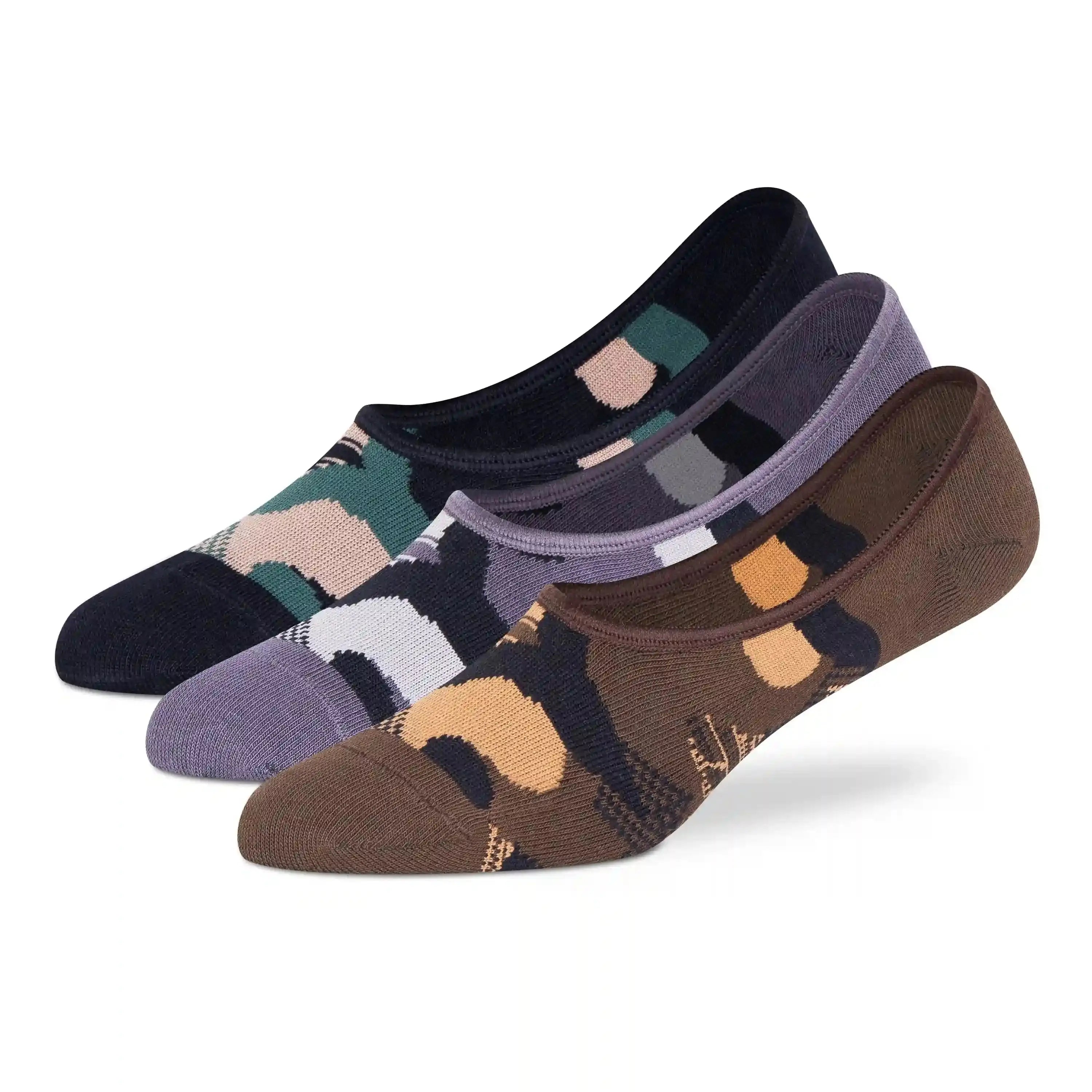 Supersox Casual No-Show Socks - Men (Pack of 3)