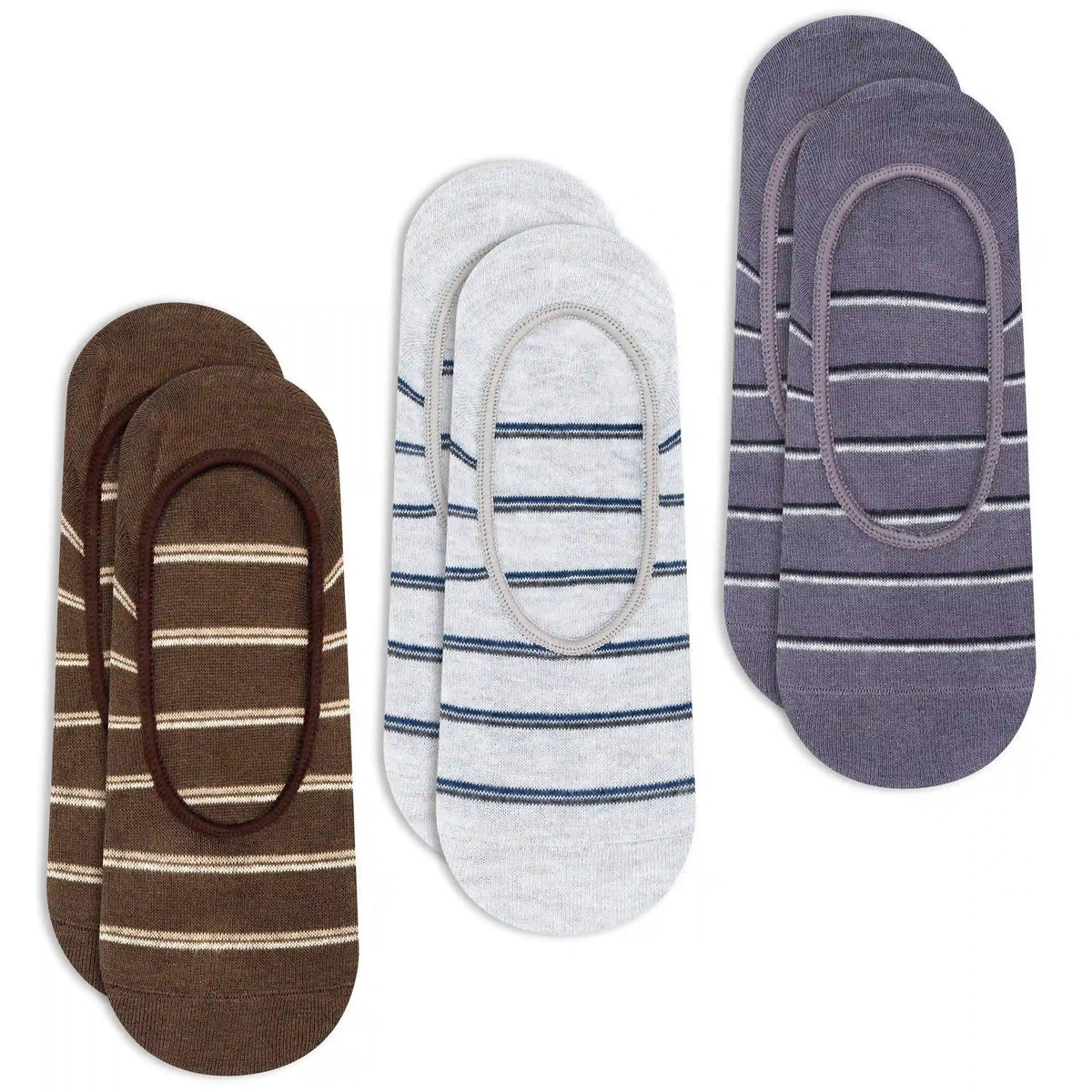 Casual No-Show Socks - Men (Pack of 3)