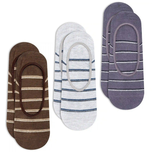 Casual No-Show Socks - Men (Pack of 3) 3000