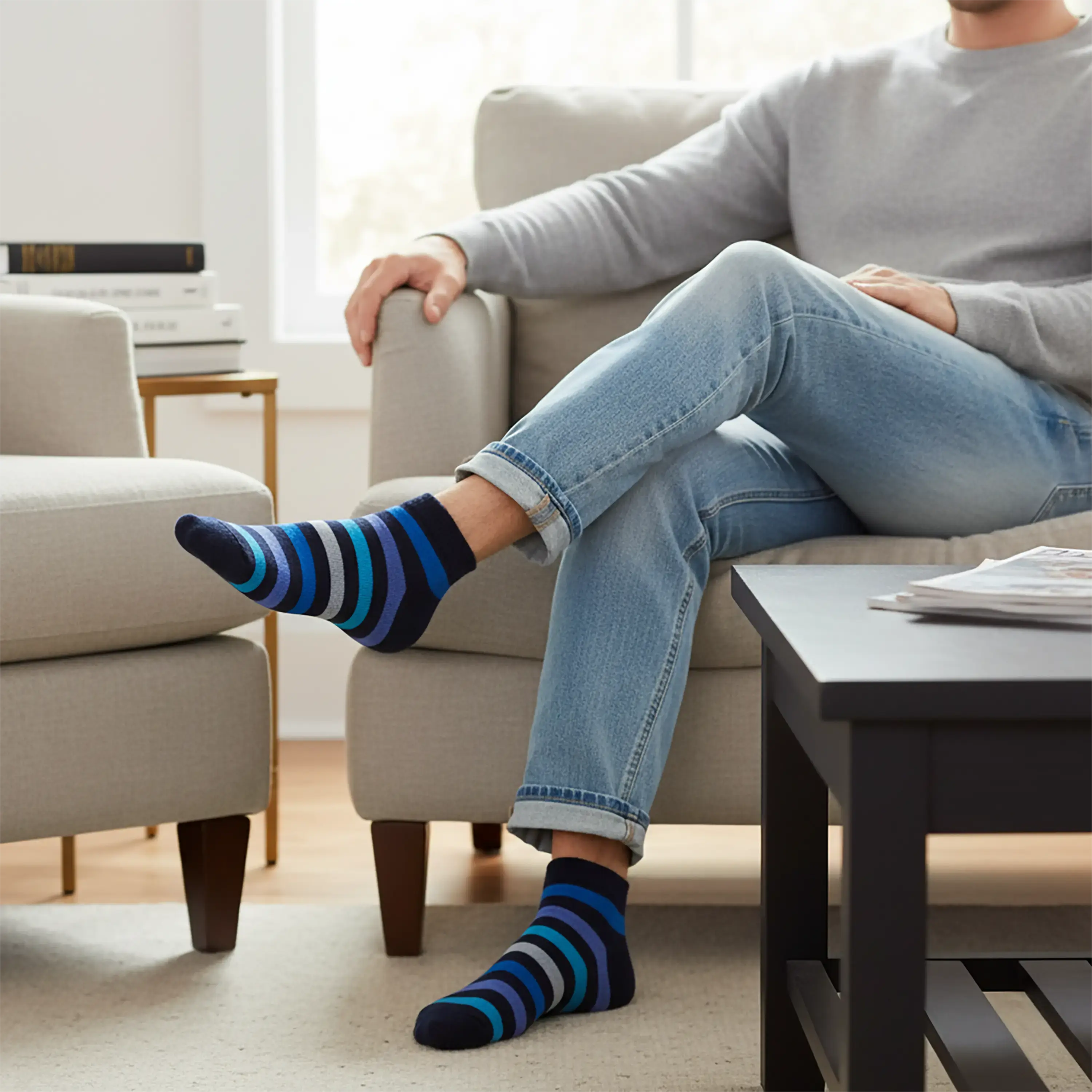 Casual Low-Cut Socks - Men (Pack of 2) Supersox