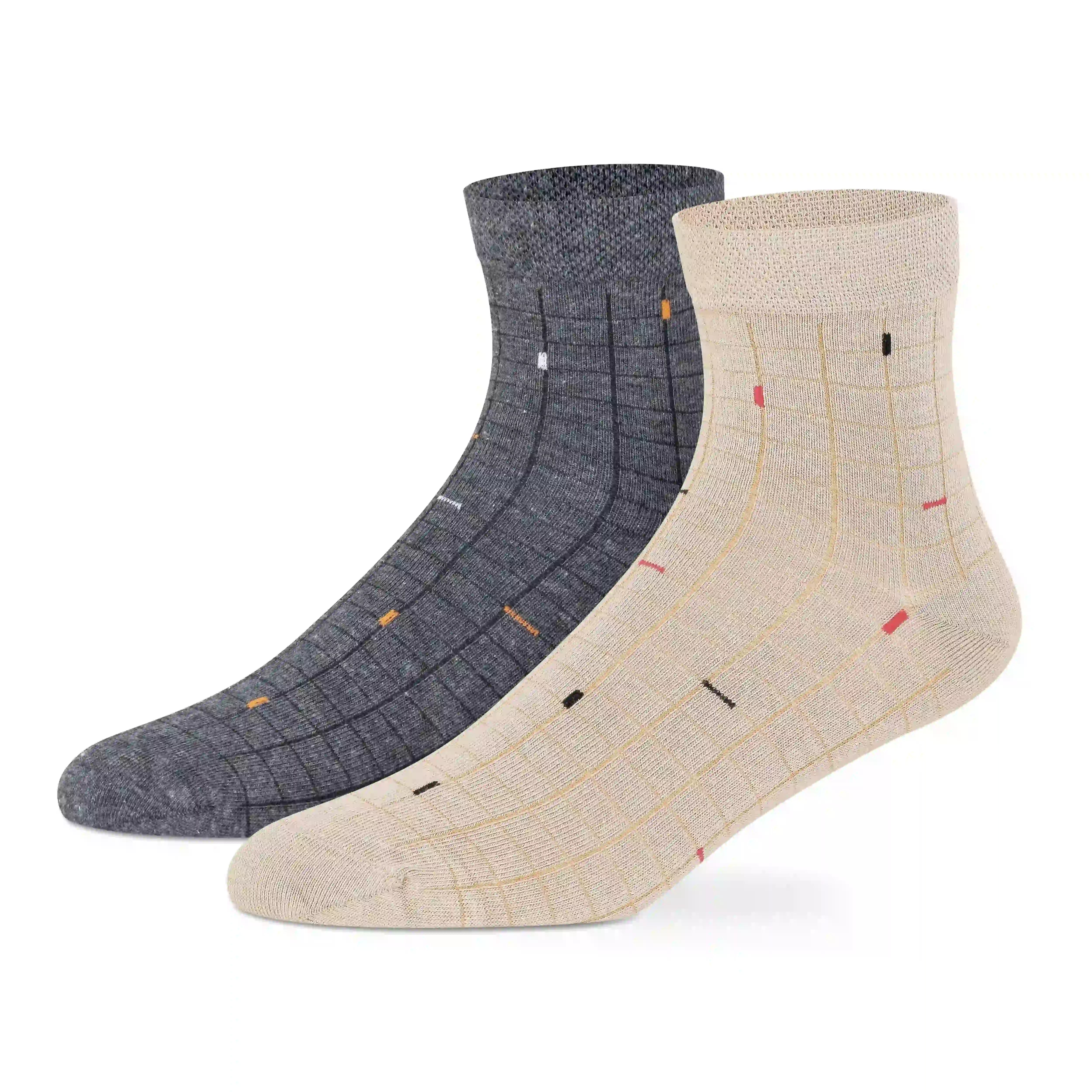 Casual Ankle Socks - Men (Pack of 2)