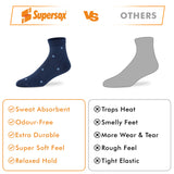 Casual Ankle Socks for Men (Pack of 2)