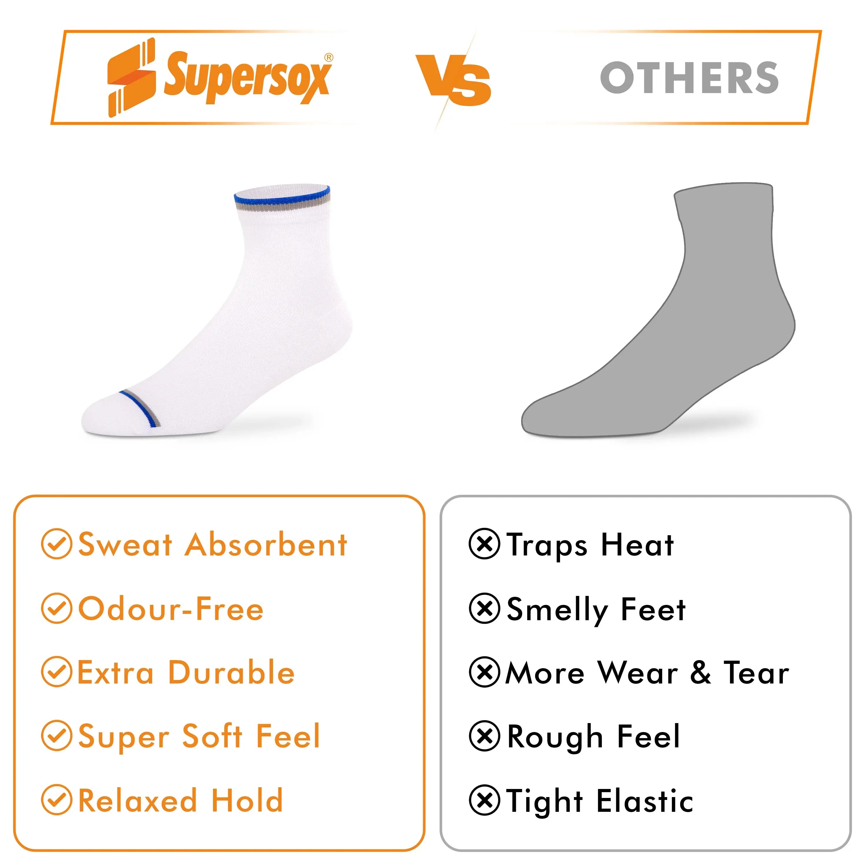 Casual Ankle Socks - Men (Pack of 2)