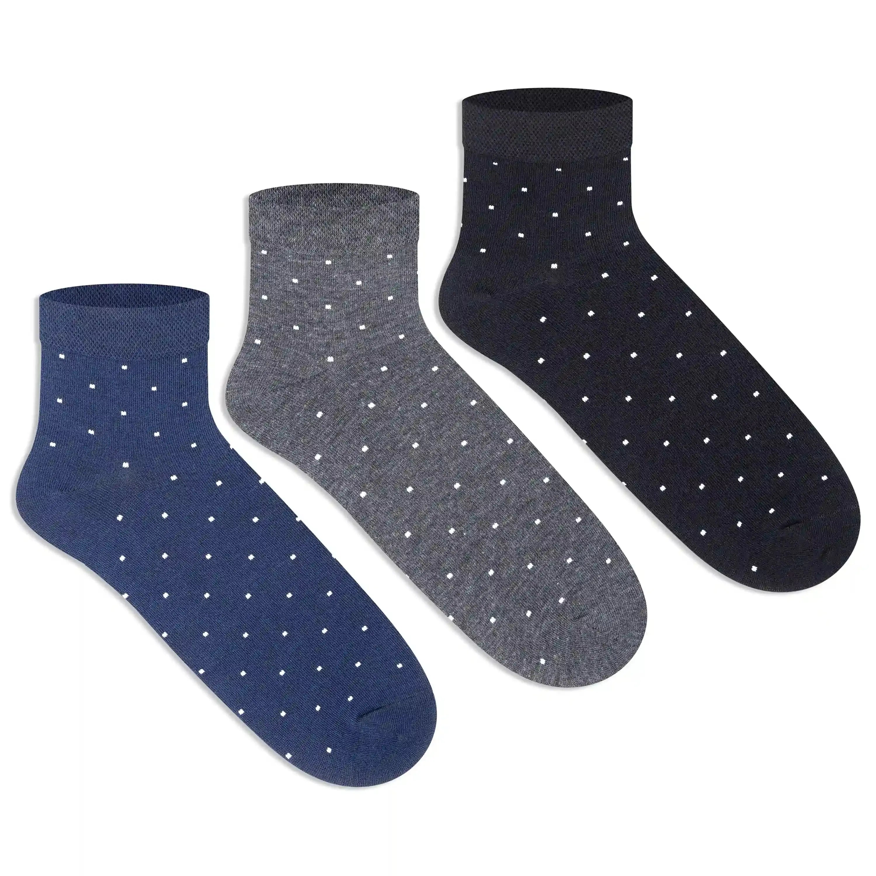 Casual Ankle Socks - Men (Pack of 3)