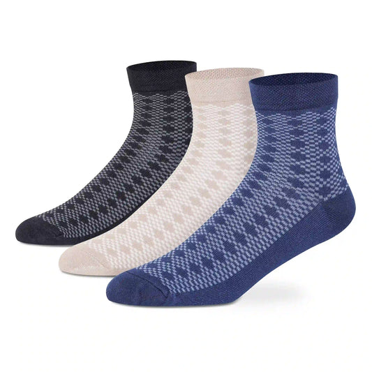 Casual Ankle Socks - Men (Pack of 3) 3000