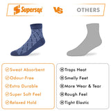 Casual Ankle Socks for Men (Pack of 3)