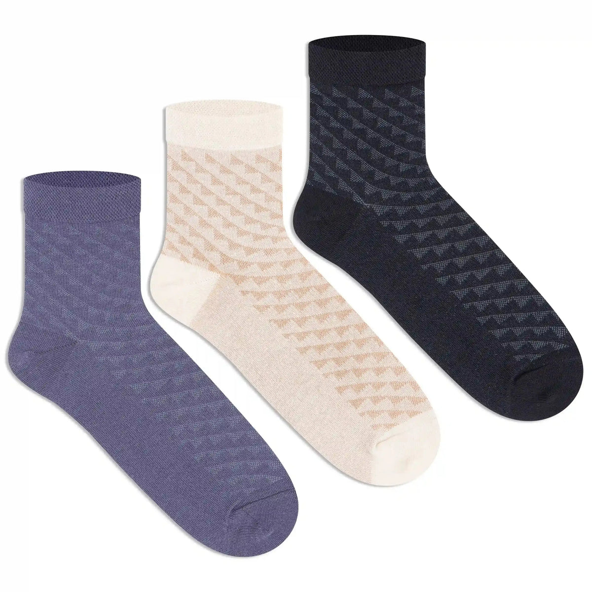 Casual Ankle Socks - Men (Pack of 3)