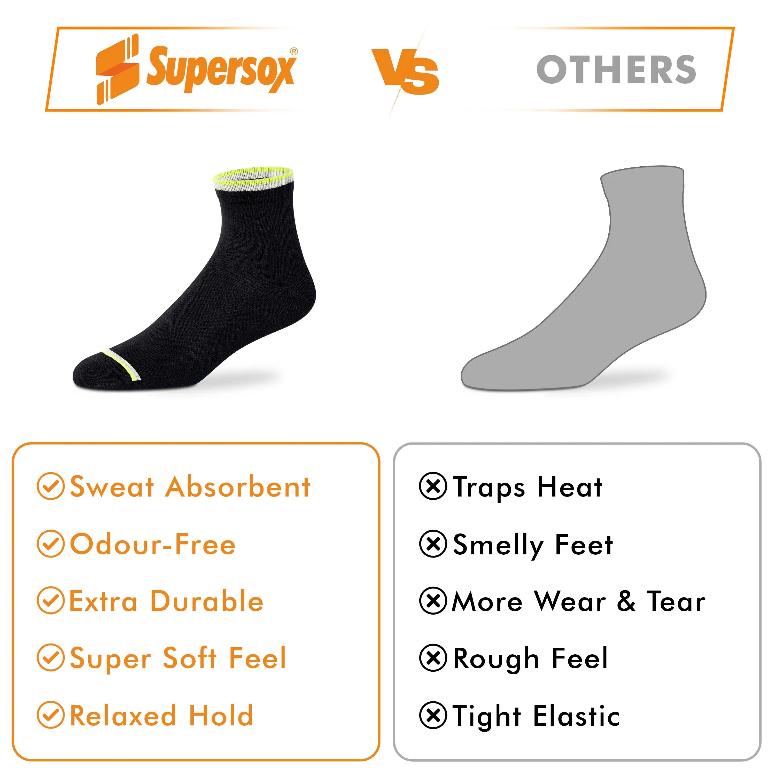 Casual Ankle Socks - Men (Pack of 3)