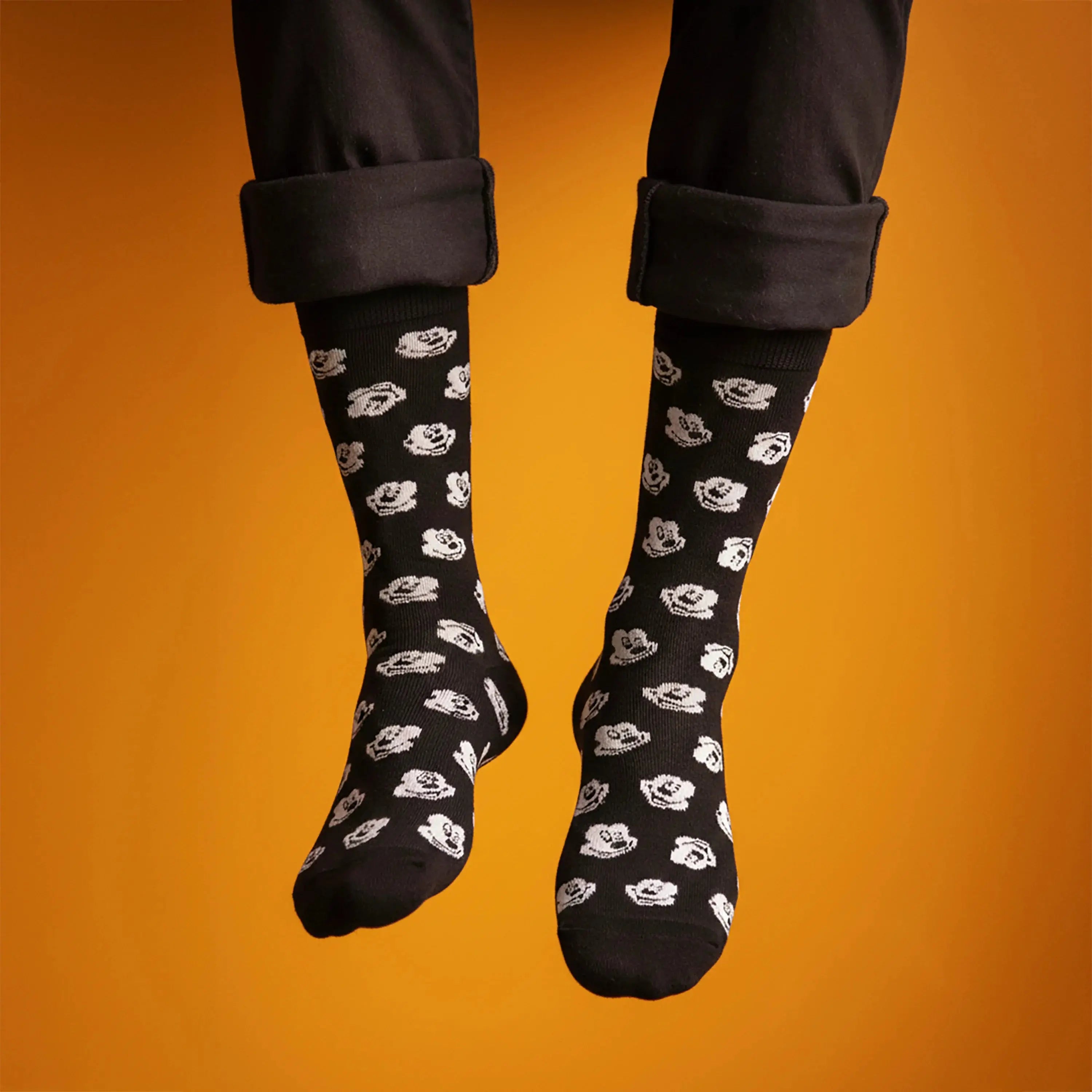 Disney Mickey Mouse Crew Socks - Men (Pack of 1) Supersox