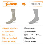 Casual Crew Socks for Men (Pack of 2)