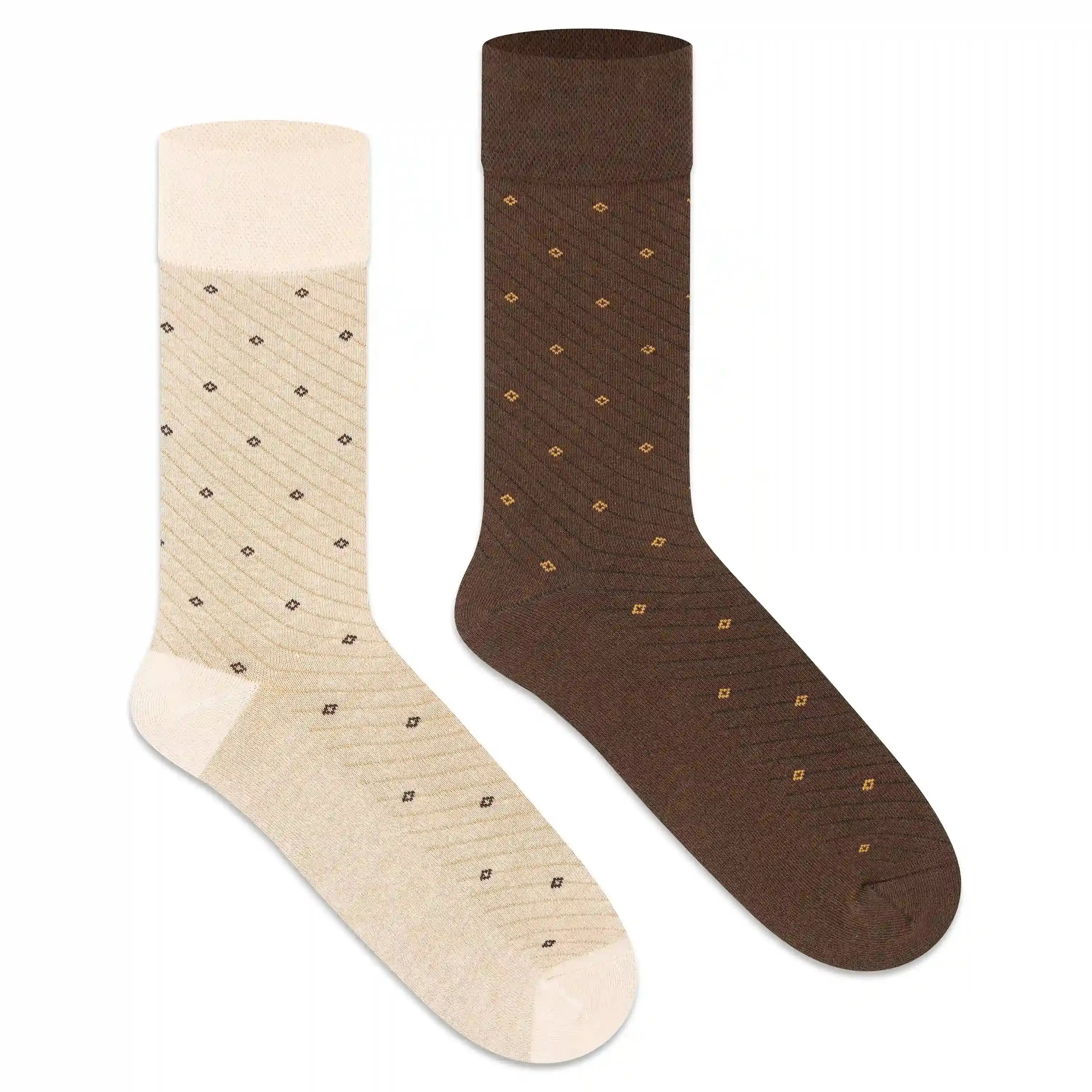 Casual Crew Socks for Men (Pack of 2)