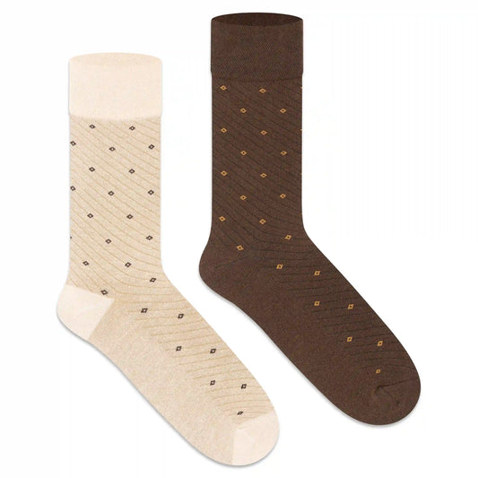 Casual Crew Socks for Men (Pack of 2) 3000