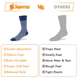 Casual Crew Socks for Men (Pack of 2)
