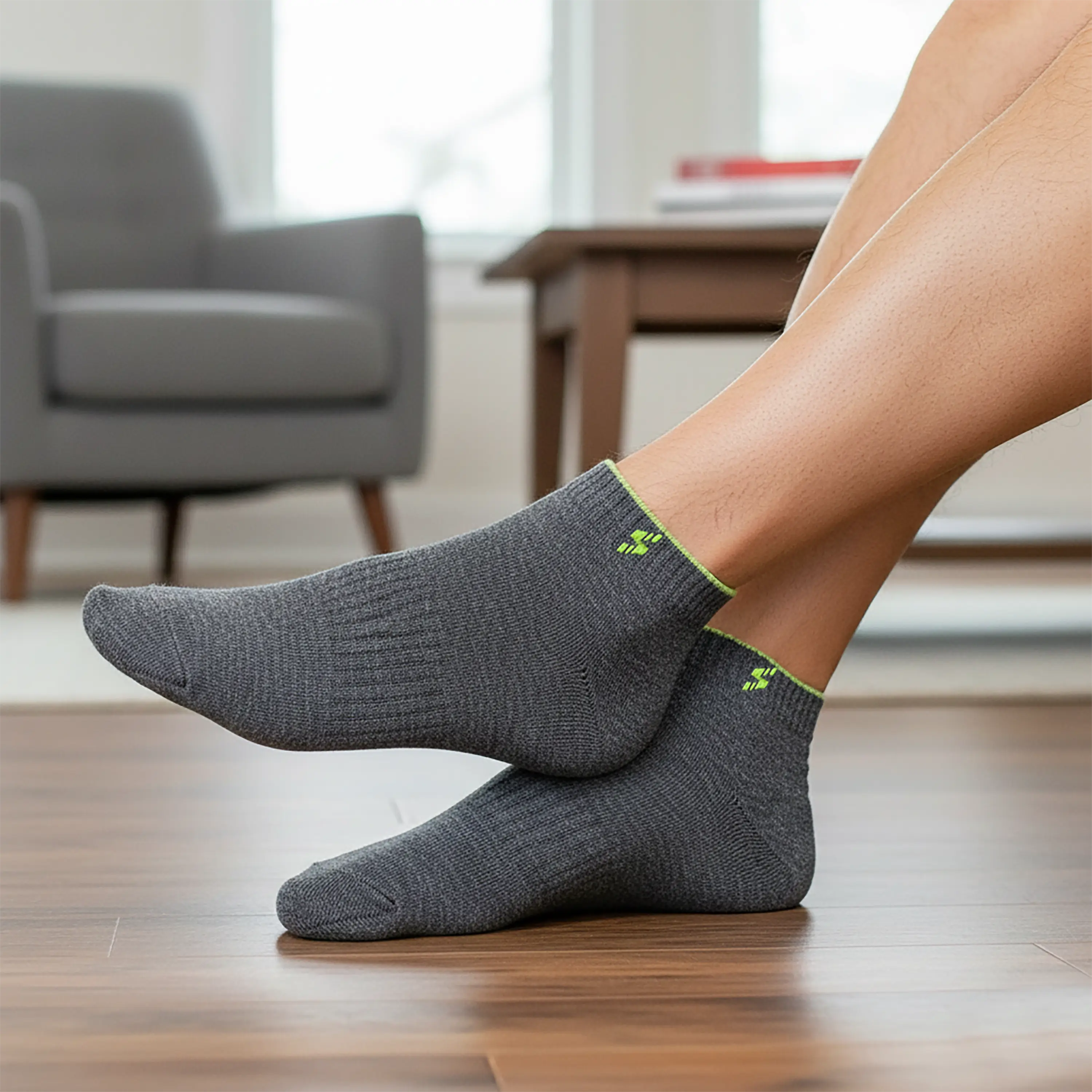 Black - Navy - Charcoal Melange