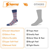 Casual Crew Socks for Men (Pack of 2)