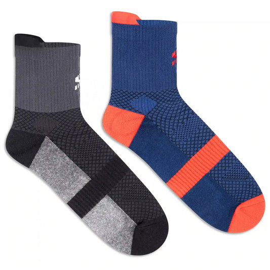 Sports Cycling Ankle Socks - Men (Pack of 2) 3000