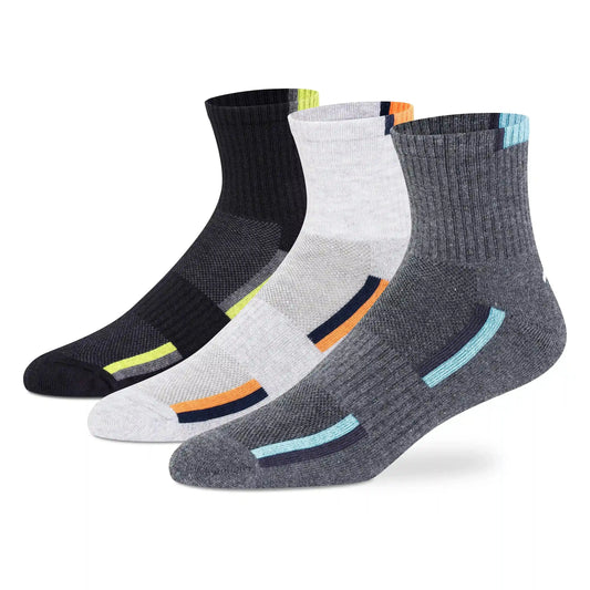 Sports Low-Cut Socks - Men (Pack of 3) 3000
