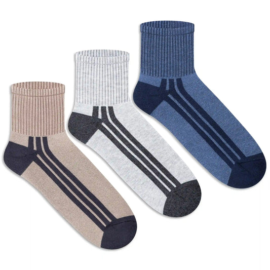 Sports Ankle Socks for Men (Pack of 3) 3000