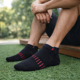 Bamboo Ankle Socks - Unisex black (Pack of 1) Supersox