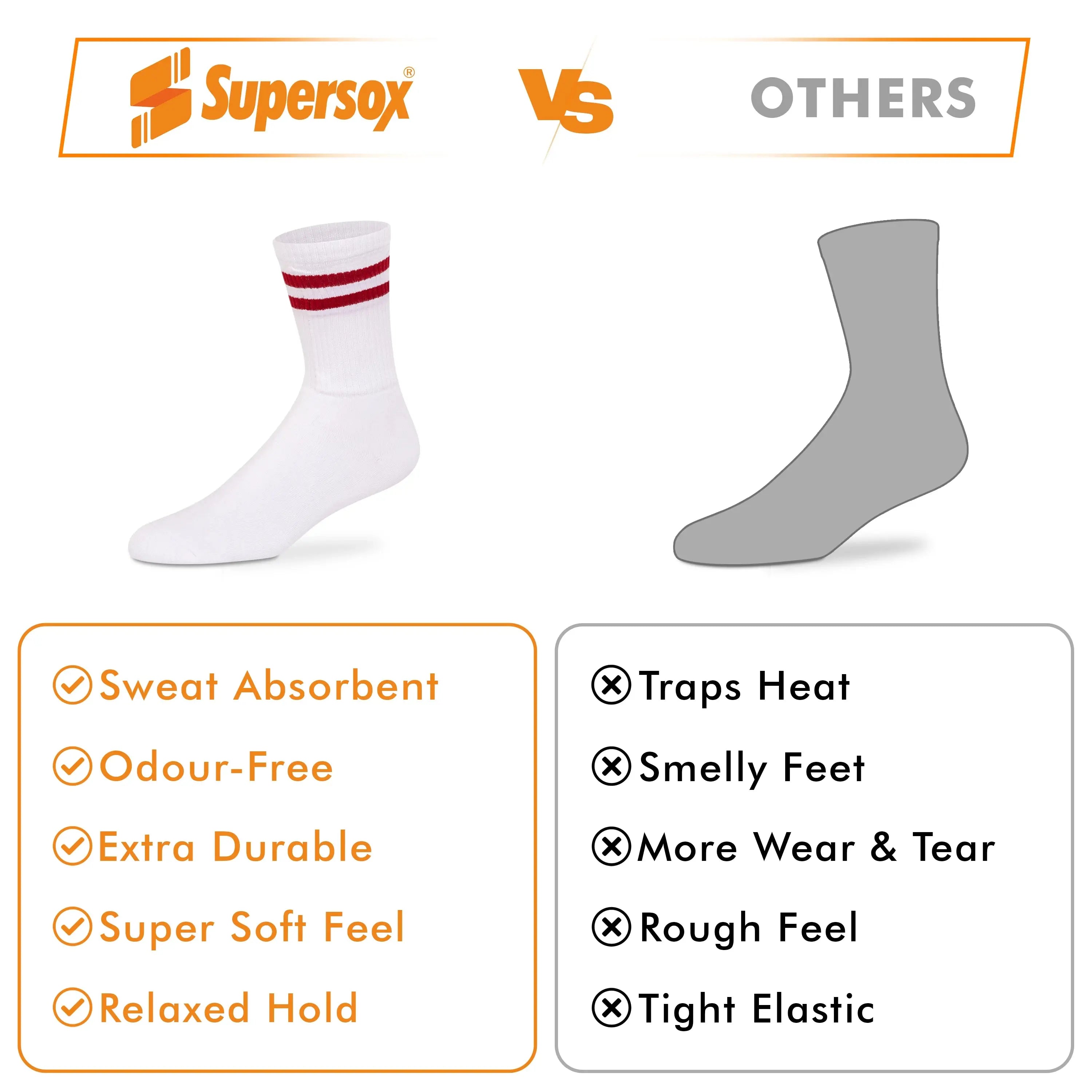 Pocket Crew Socks - Men (Pack of 1) Supersox