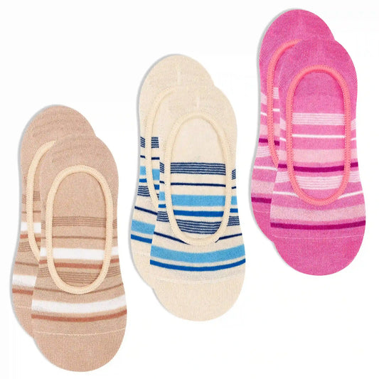 Casual No-Show Socks for Women (Pack of 3) 3000