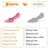 Casual No-Show Socks - Women (Pack of 3) Supersox