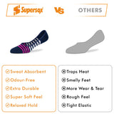 Casual No-Show Socks - Women (Pack of 3) Supersox
