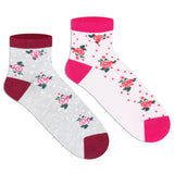 Casual Ankle Socks for Women (Pack of 2)