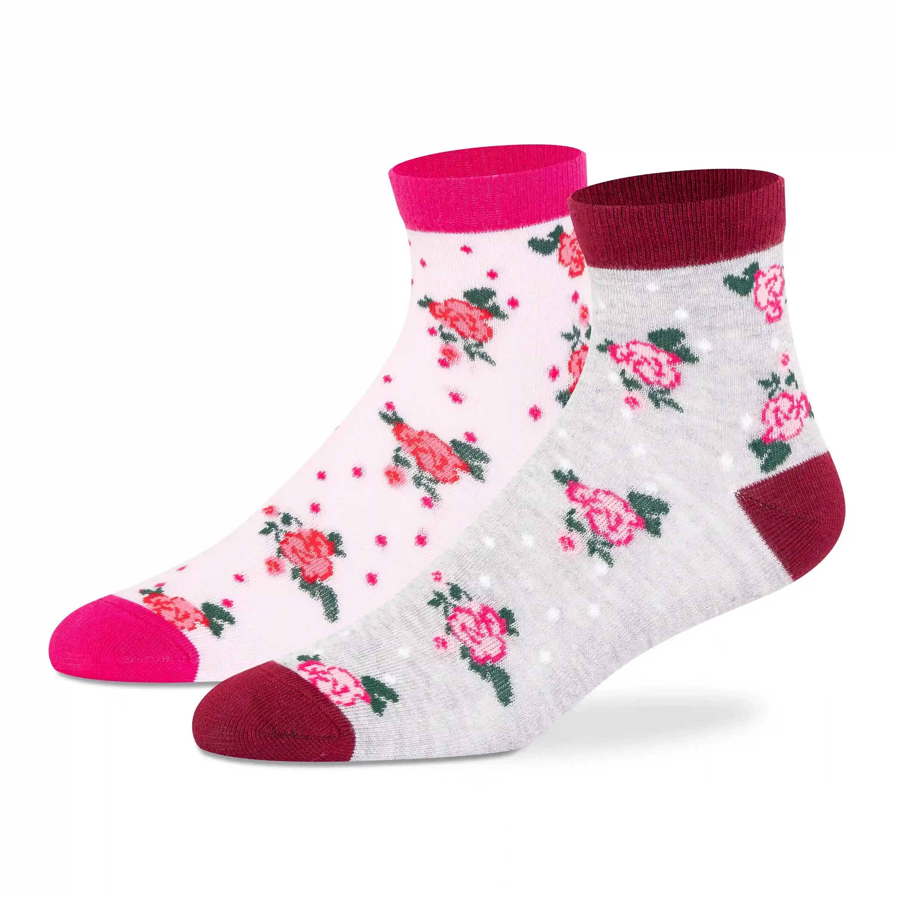 Casual Ankle Socks for Women (Pack of 2)