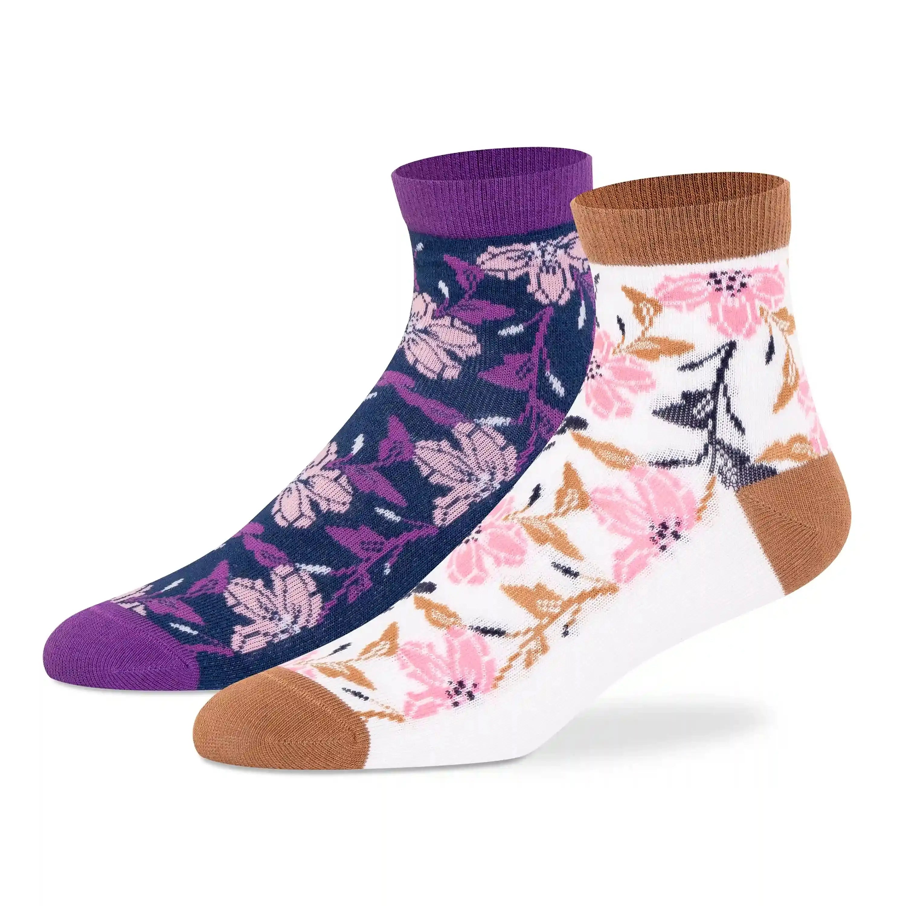 Casual Ankle Socks for Women (Pack of 2)
