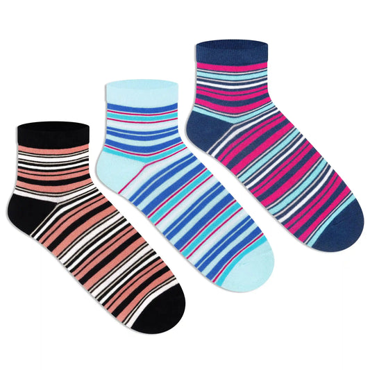 Casual Ankle Socks for Women (Pack of 3) 3000