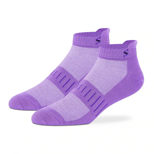 SuperSox men’s ribbed crew socks in dark charcoal grey, neutral design.