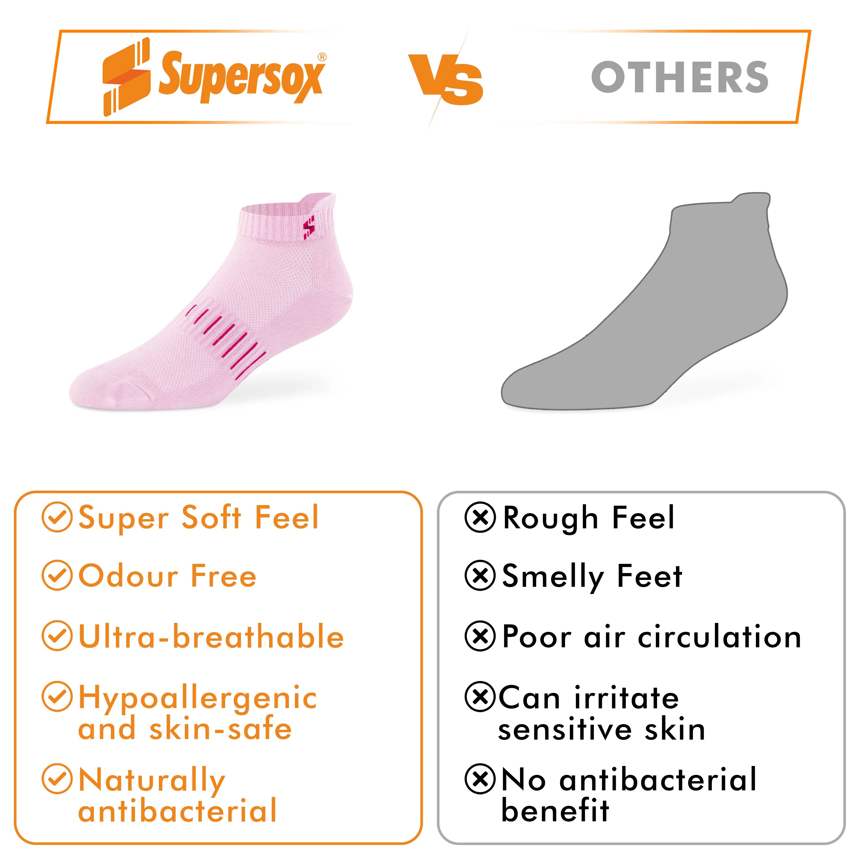 Bamboo Ankle Socks - Women (Pack of 3)