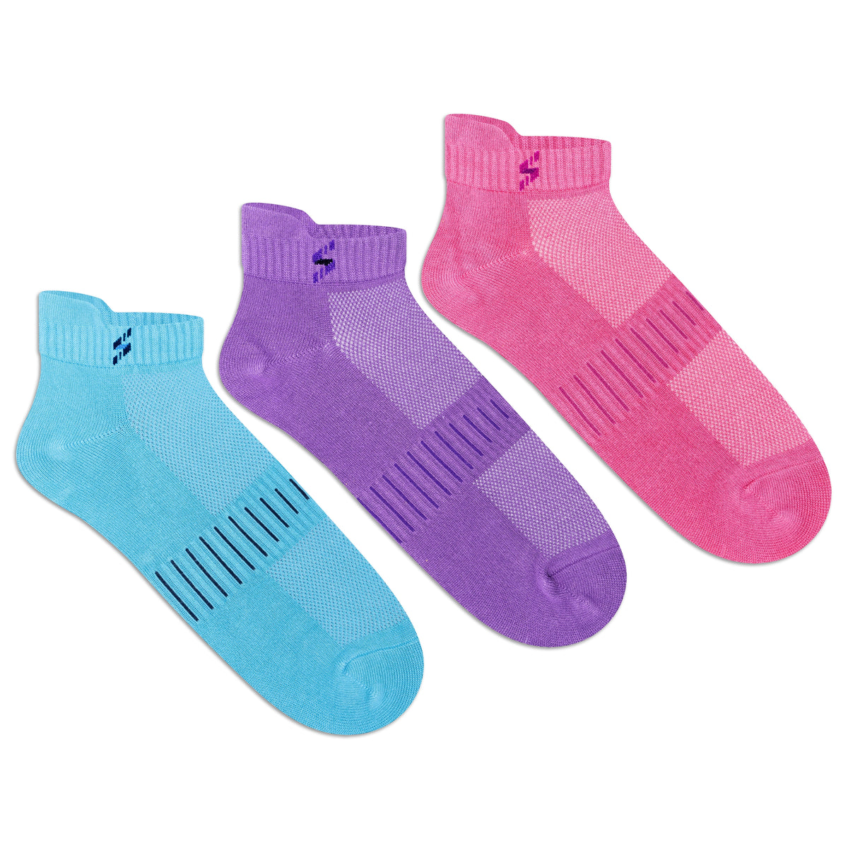 Bamboo Ankle Socks for Women (Pack of 3)