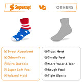 Casual Ankle Socks - Boys (Pack of 3) Supersox