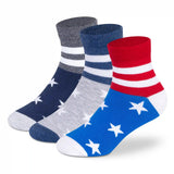 Casual Ankle Socks for Boys (Pack of 3)