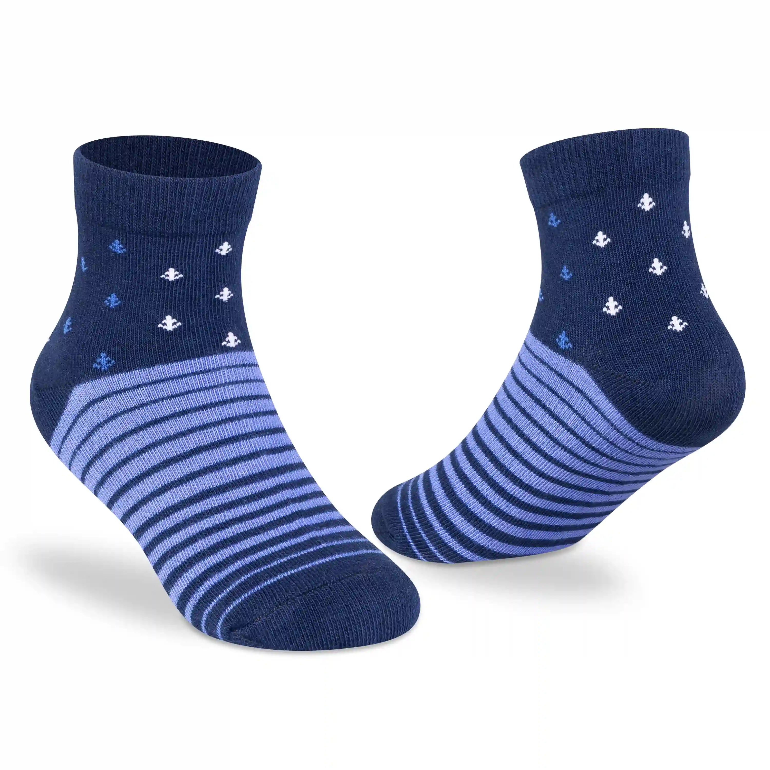 Casual Ankle Socks for Boys (Pack of 3)