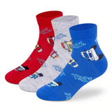 Casual Ankle Socks for Boys (Pack of 3)