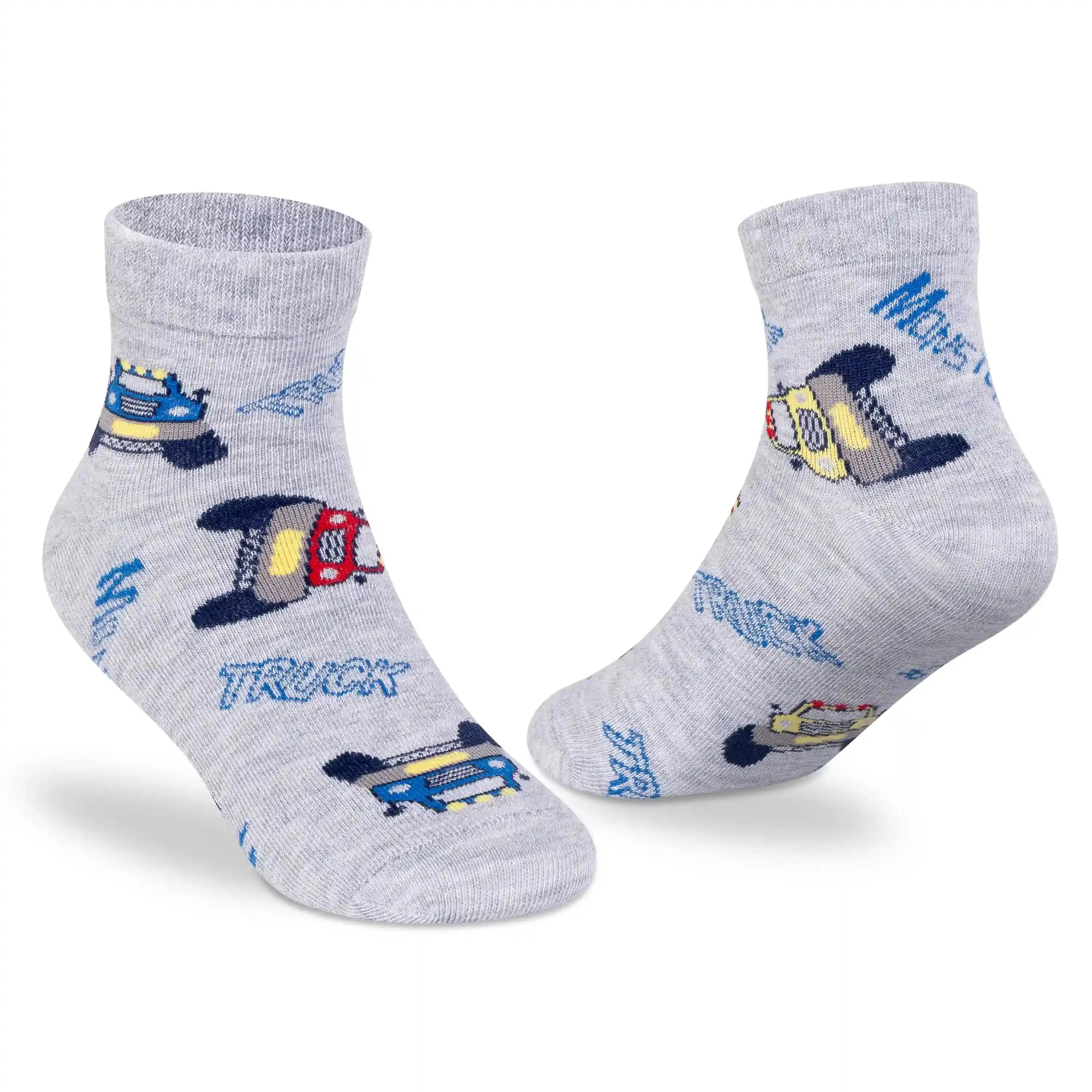 Casual Ankle Socks for Boys (Pack of 3)