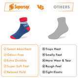 Casual Ankle Socks - Boys (Pack of 3) Supersox