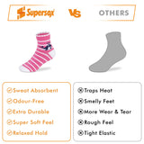 Casual Ankle Socks - Girls (Pack of 3) Supersox