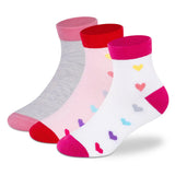 Casual Ankle Socks - Girls (Pack of 3)
