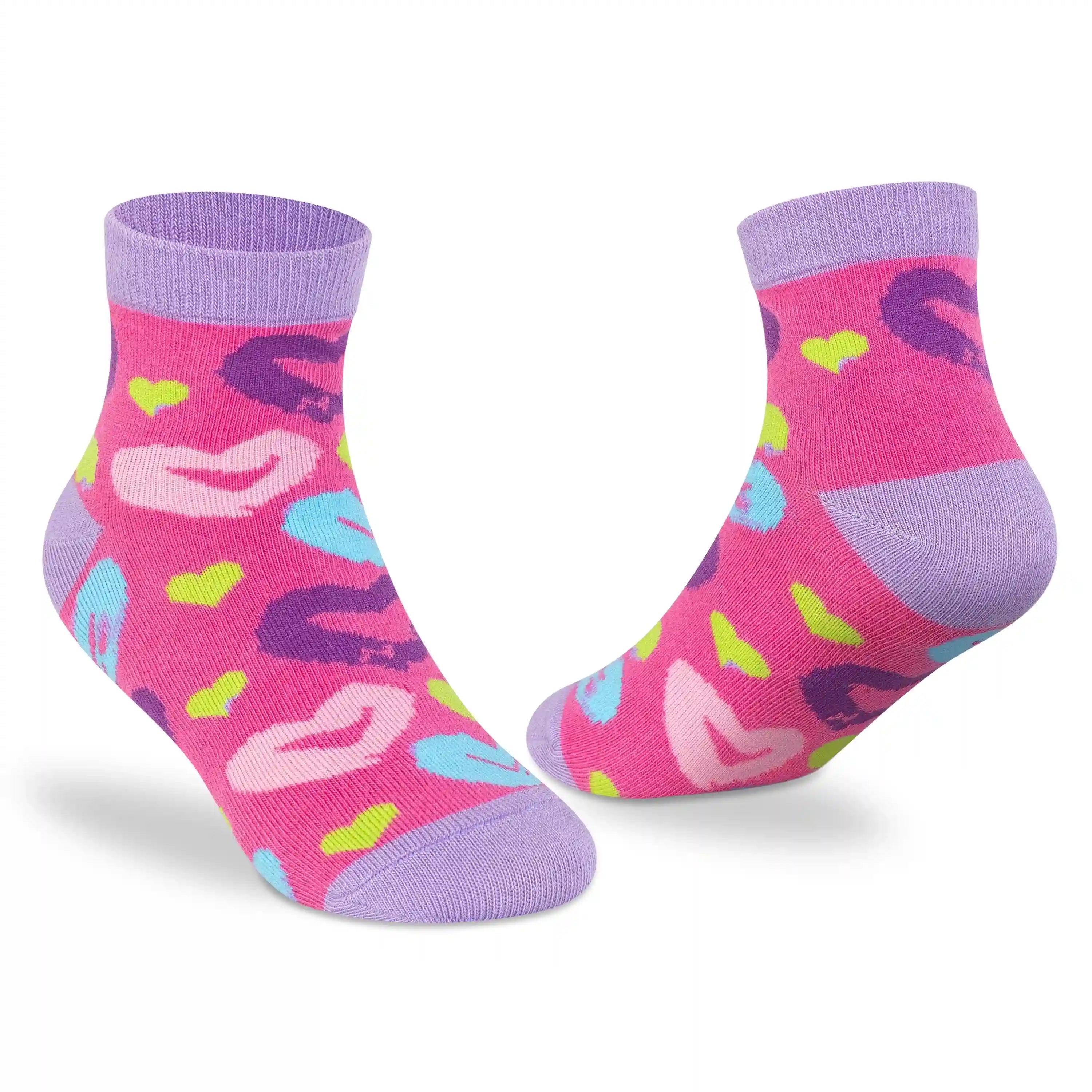 Casual Ankle Socks for Girls (Pack of 3)